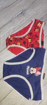 Dwupak majtek figi Minnie Disney Sinsay 122 128