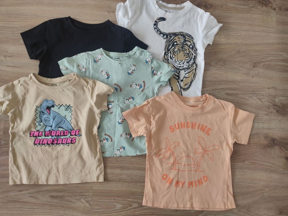 Zestaw koszulek t-shirty 98-104