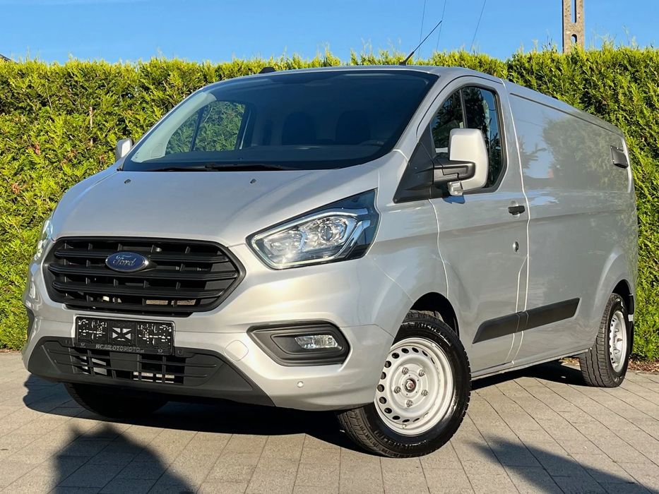 Ford Transit Custom  L2 | Zabudowa Sortimo | Hak | Kamera | Full Led | 3 miejsca | FV23%