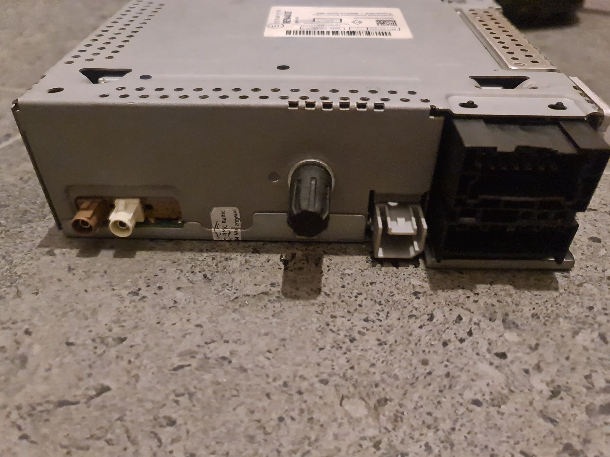 Radio R-link Megane 3
