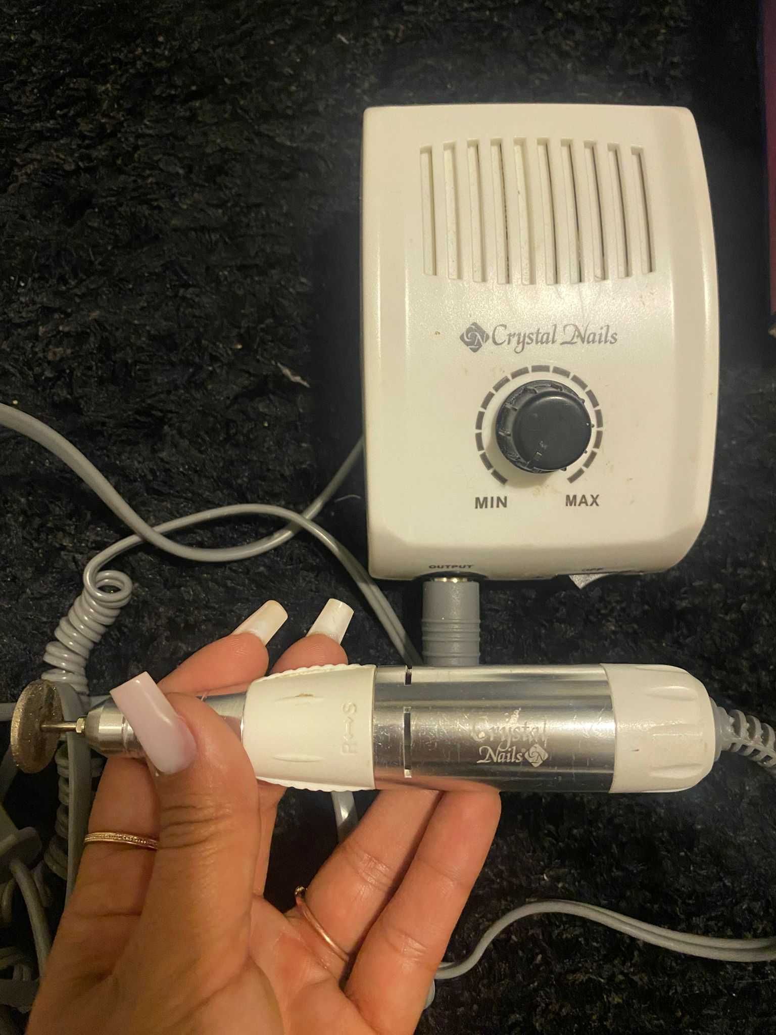 Motor e cabine de unhas
