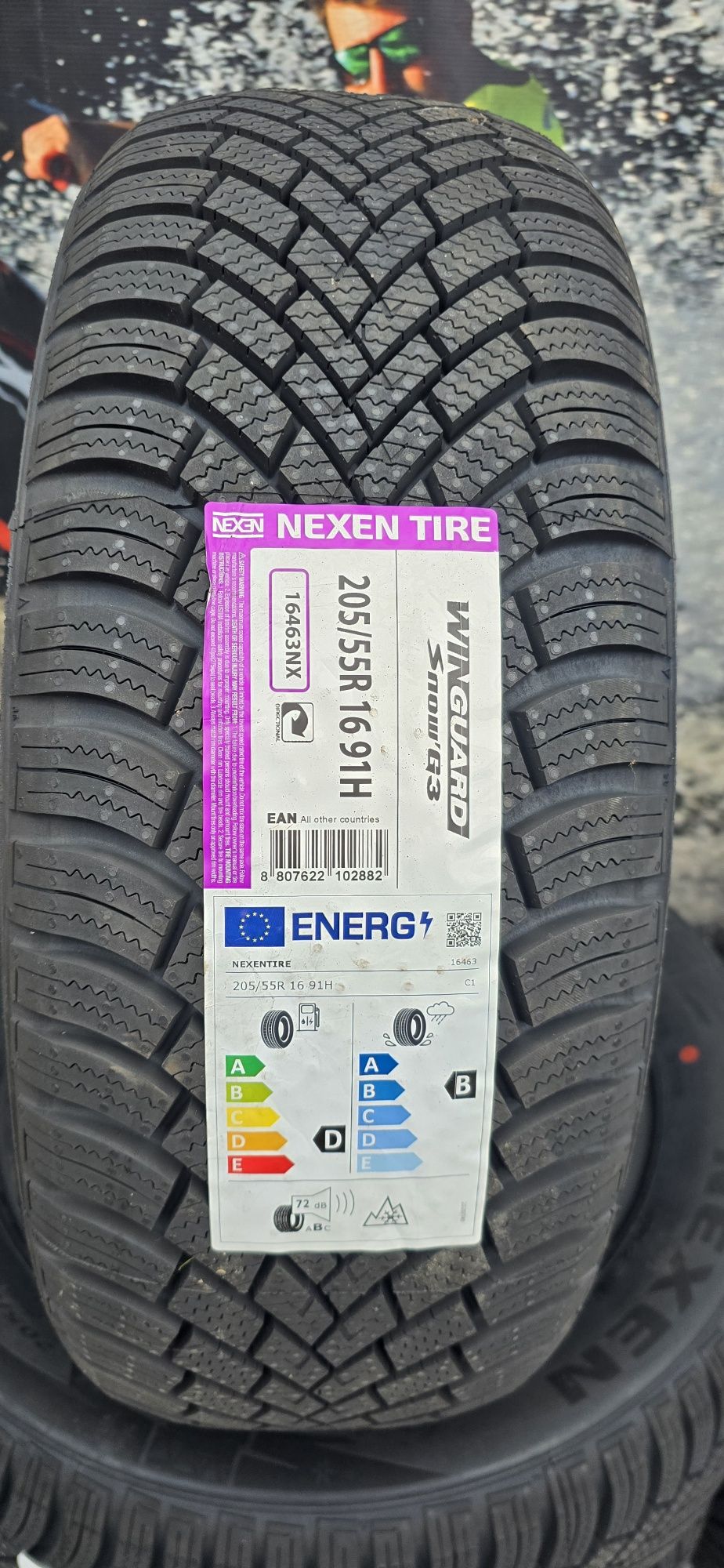 S23 4 x 205/55R16 Nexen WinGuard Snow G3 WH21 91H opony zimowe nowe