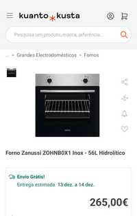 Forno electrico novo zanussi