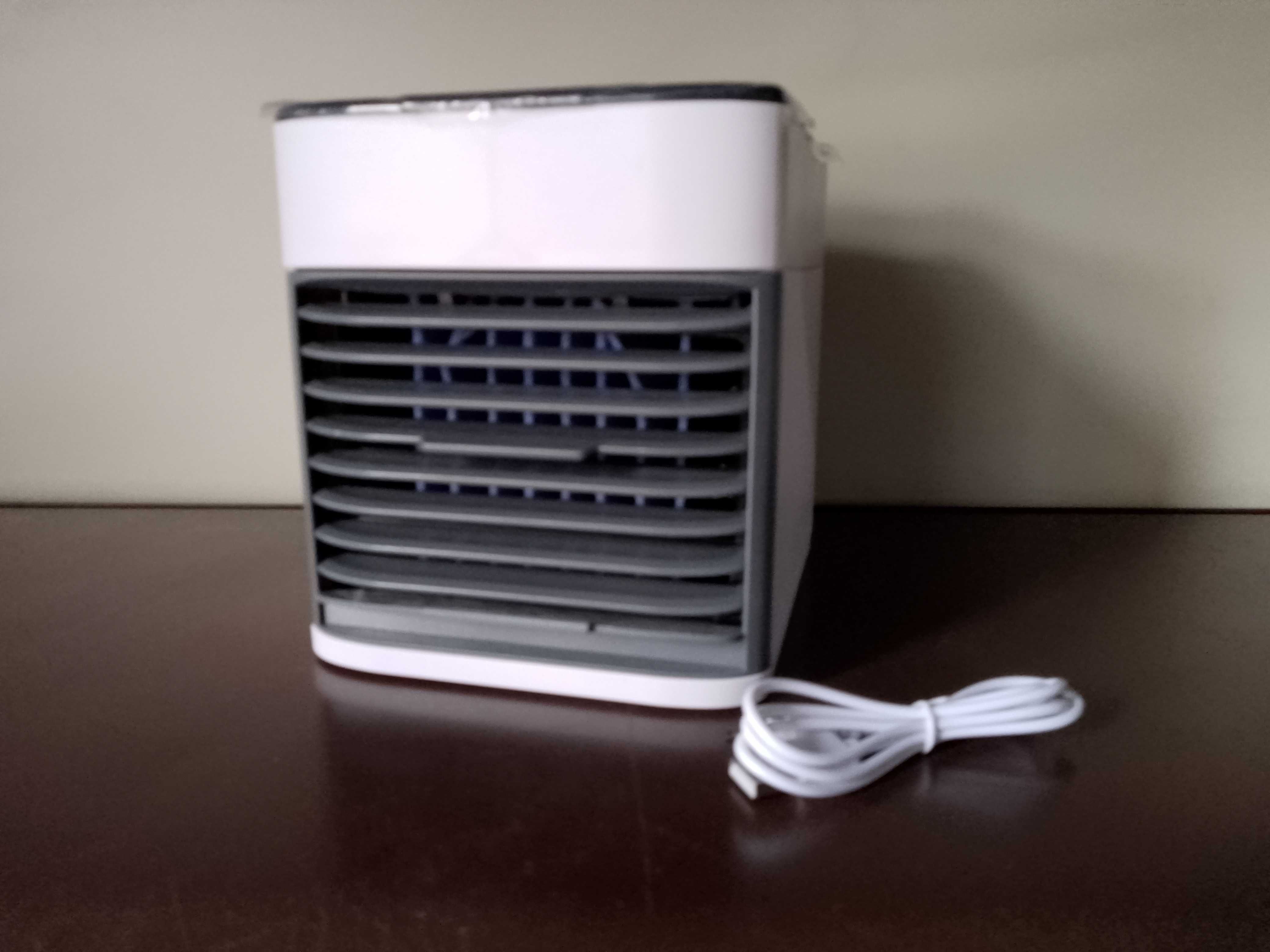 chłodzącyu klimatyzator wiatrak KLIMATOR USB NA WODĘ LÓD 3W1 DO BIURA