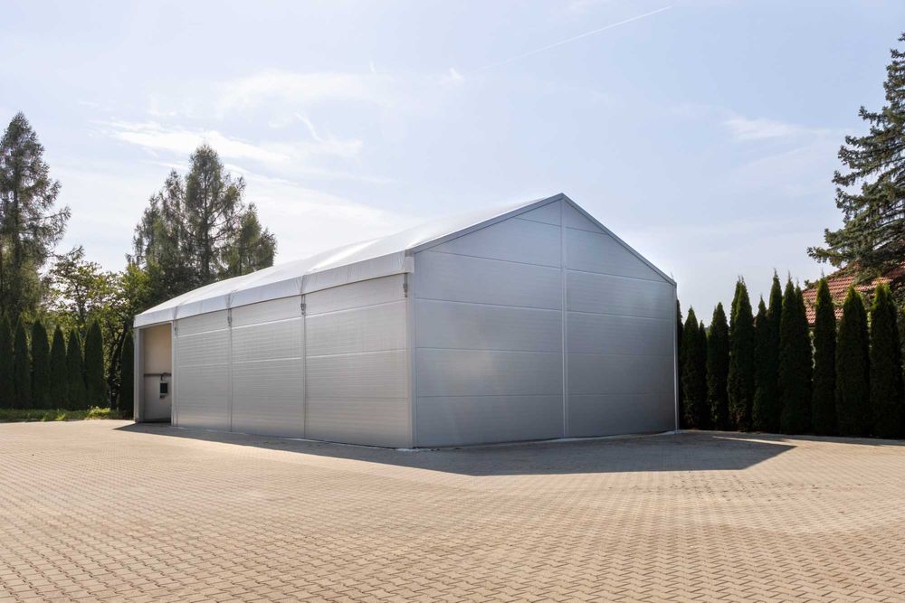 Hala stalowa namiotowa termiczna warsztat magazyn 10x20x4,6 Producent