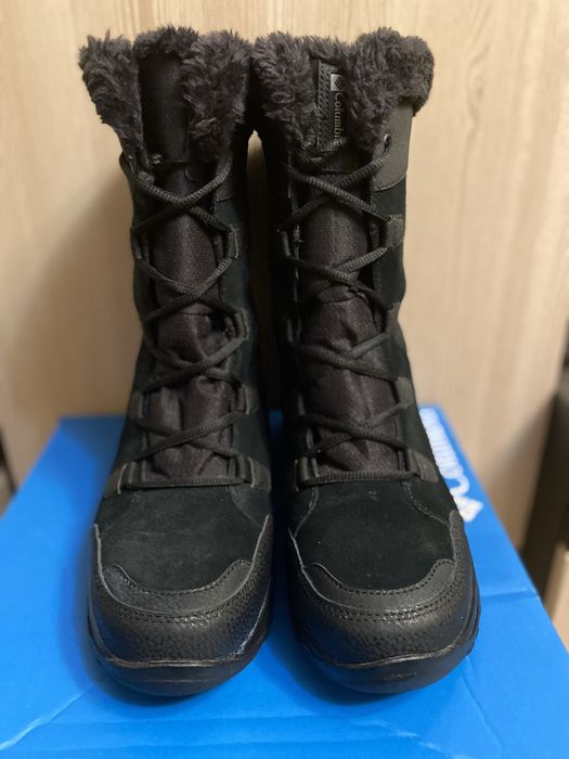 Черевики зимові жіночі Columbia Ice Maiden II - black/columbia grey