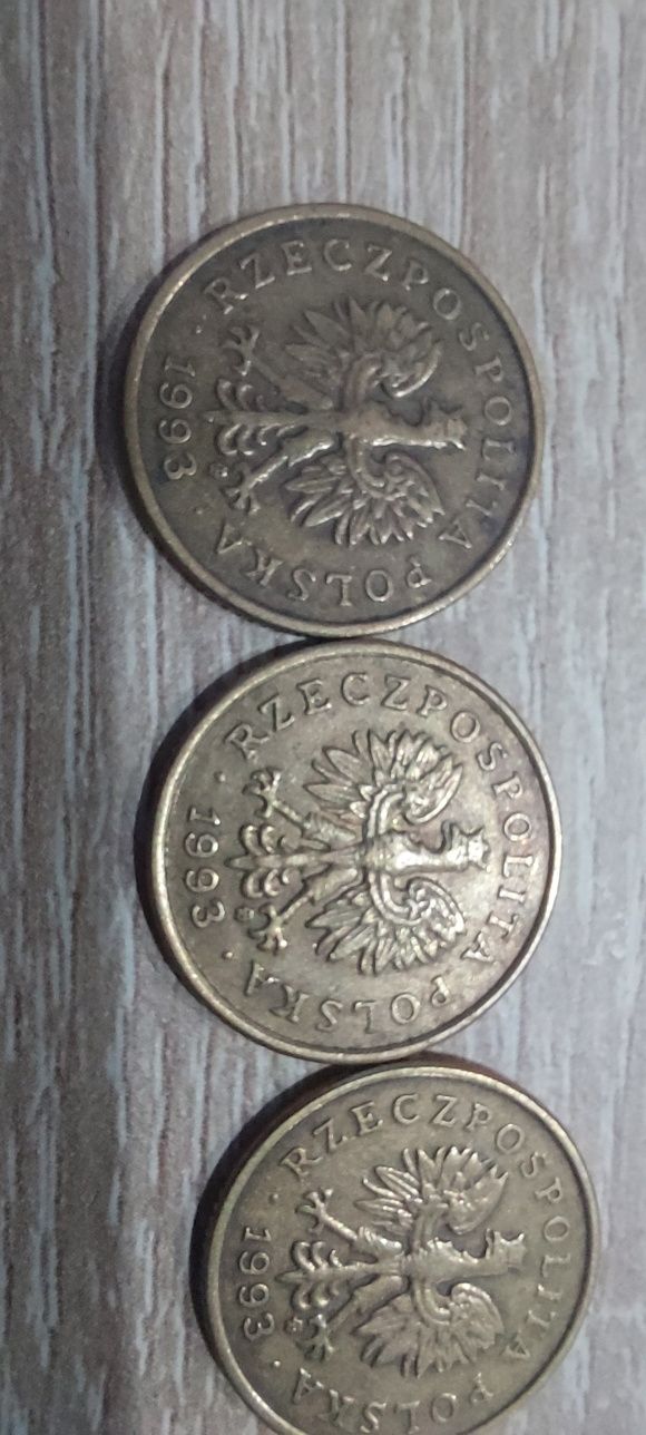 5 groszy 1993r 3sztuki ładny stan zapraszam