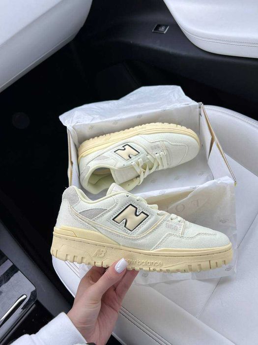 Кросівки New Balance 550 Textile Cream premium
