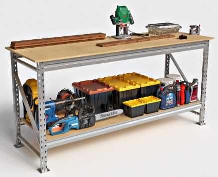 Стелажі поличні на склад. Збірно-розбірні. Професійні шинні стелажі