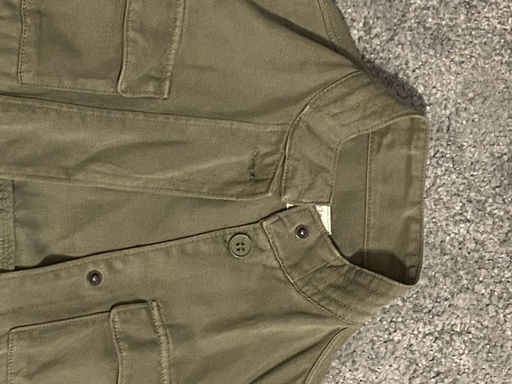 Zara kurtka parka khaki 128 dziewczynka hit