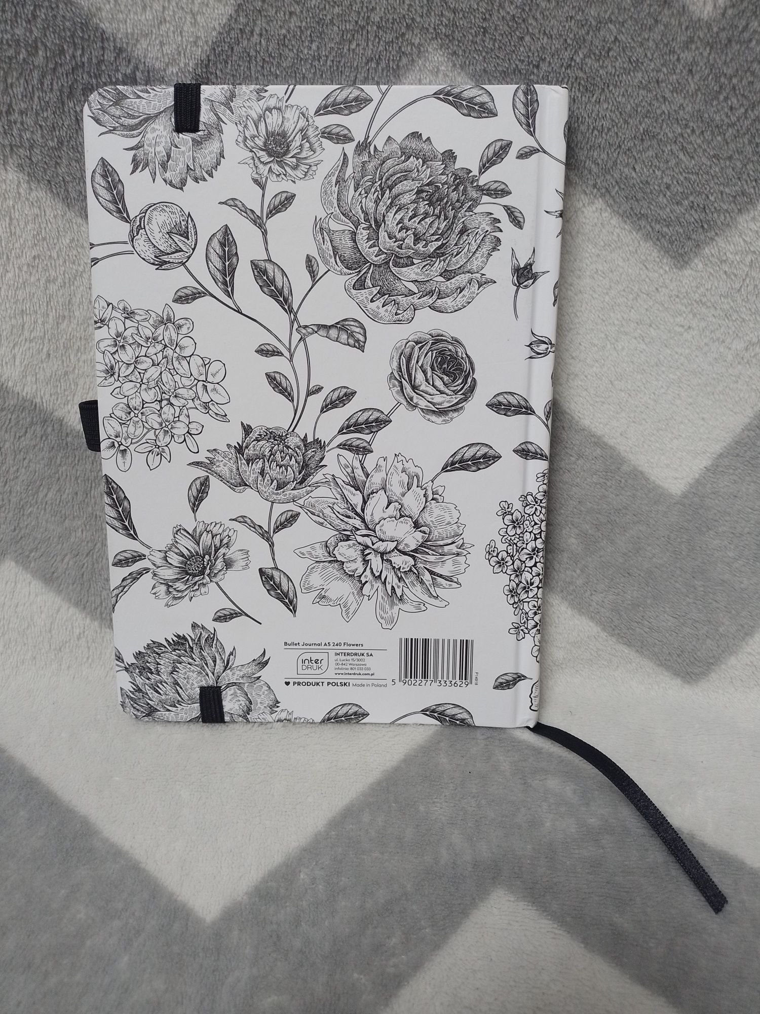 NOWY bullet journal A5 240 stron Kwiaty organizer planer Interdruk