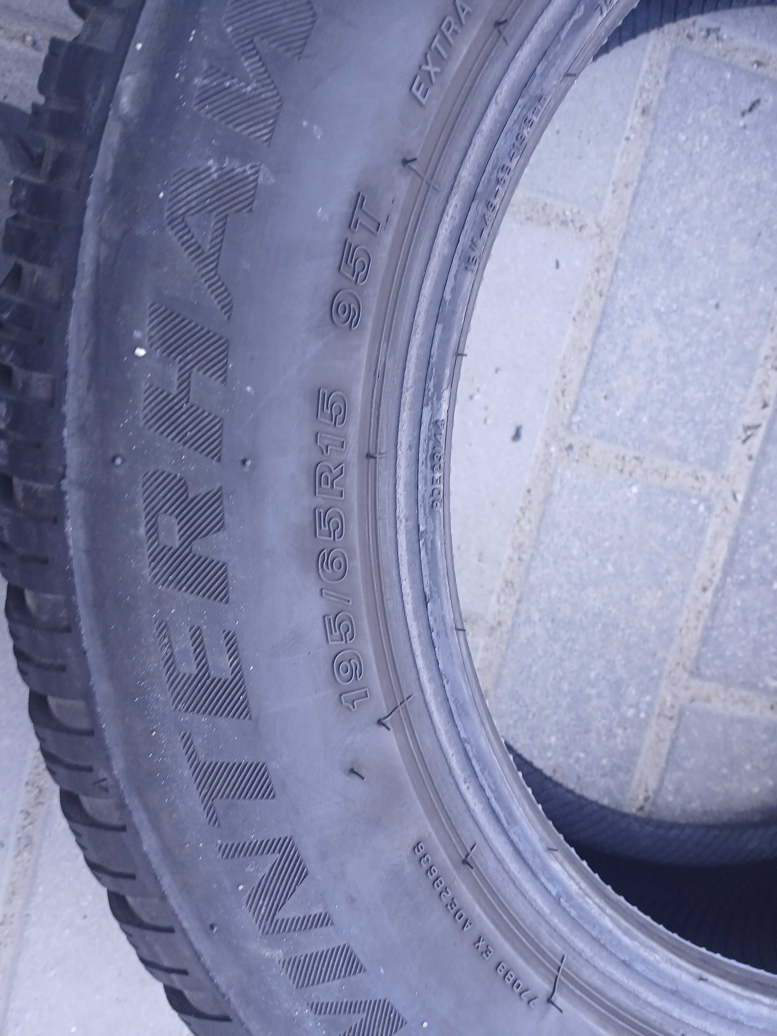 4x używane opony zimowe 195/65 R15 FIRESTONE 2022r Montaż GWARANCJA