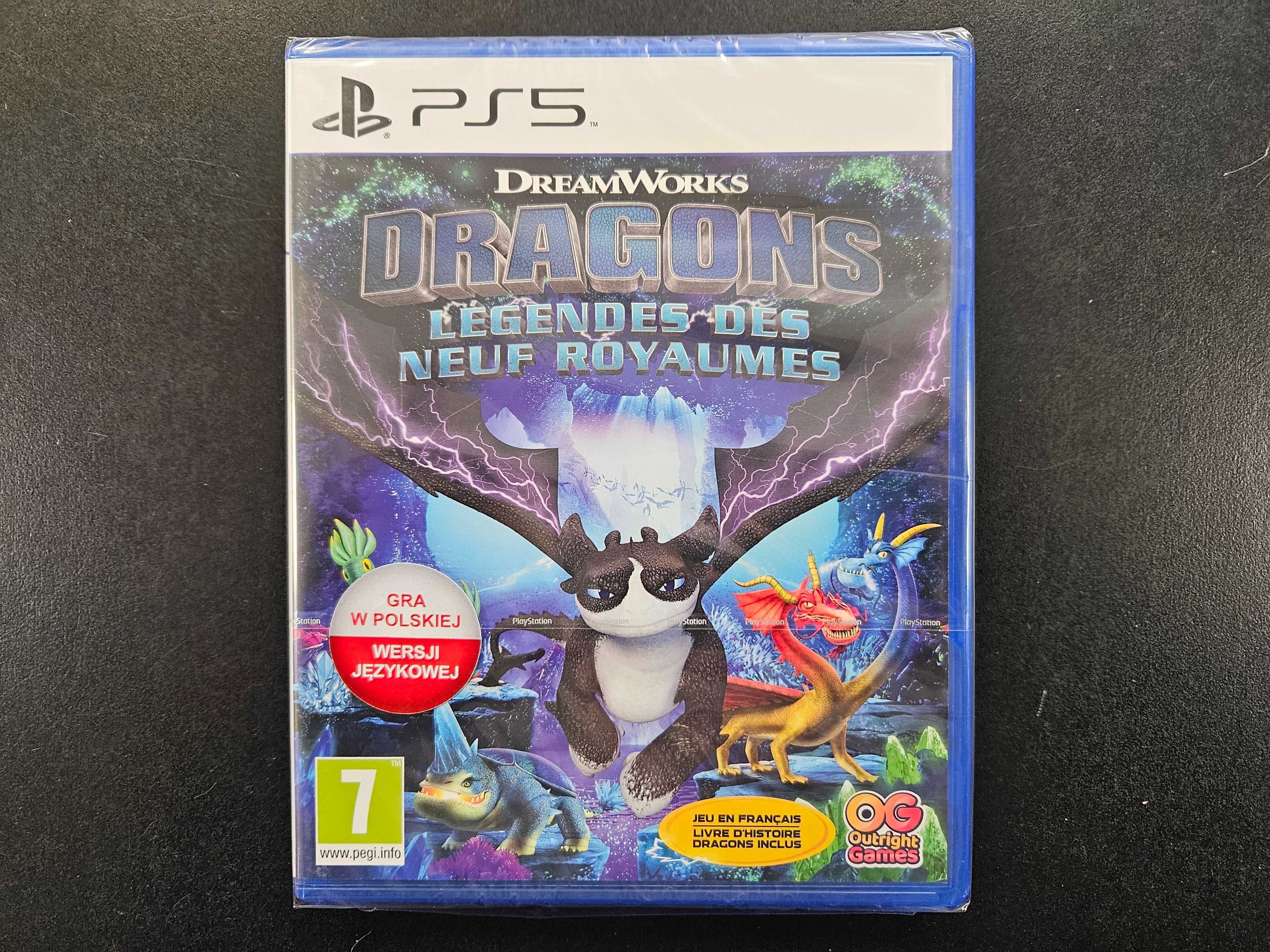Nowa Gra Sony PS5 DreamWorks Dragons Legends of the Nine Realms