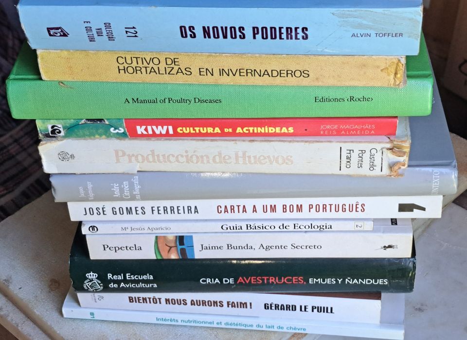 LOTE de 50 livros para venda