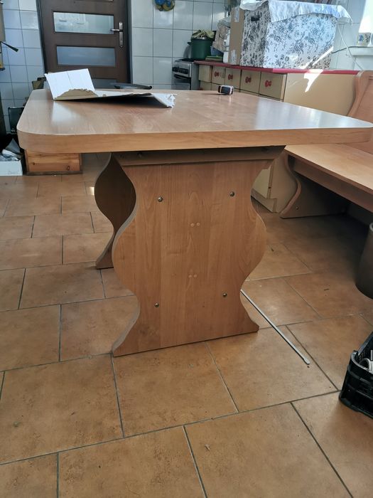 Stół i ława komplet