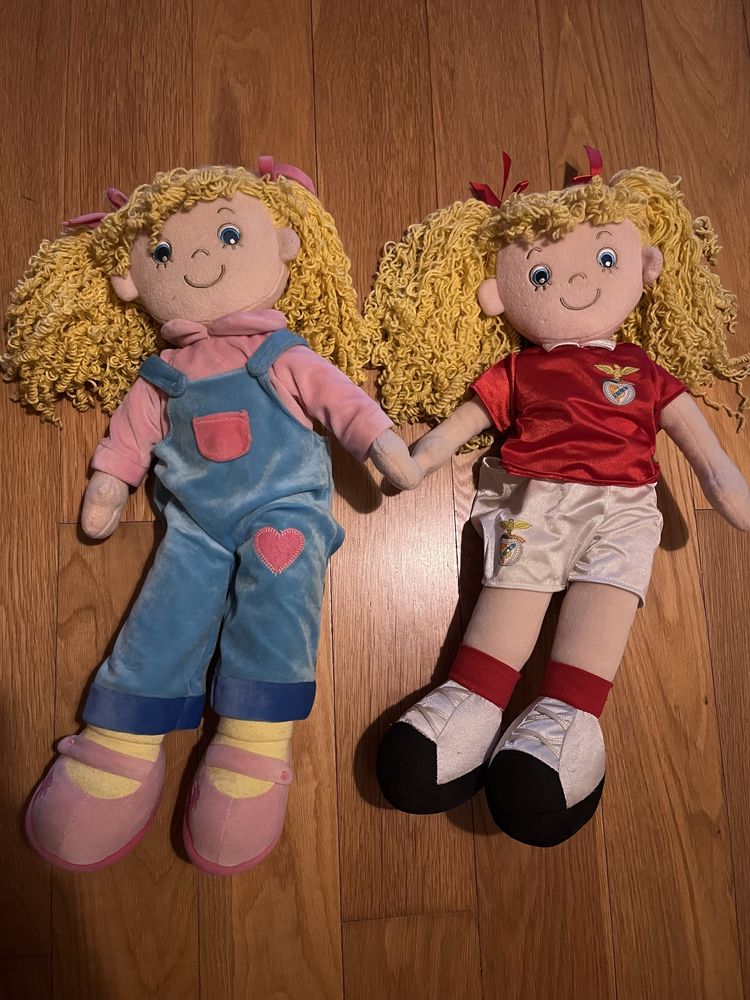 Bonecas de peluche 60cm Benfica