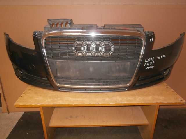 audi a4 b7 zderzak przód przedni szary LX7Z 4xPDC