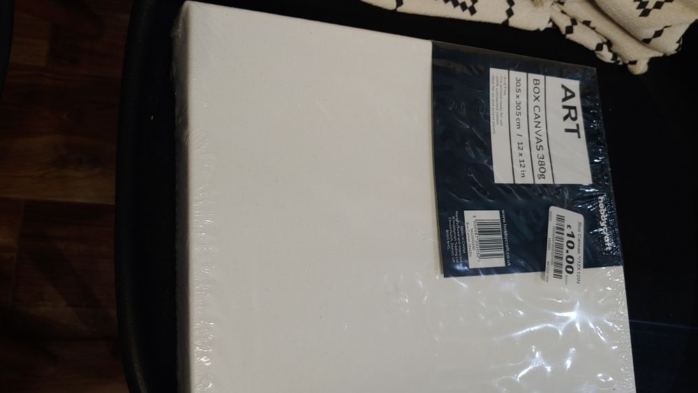 Холст для малювання для картини рисования полотно 30.5 х 30.5