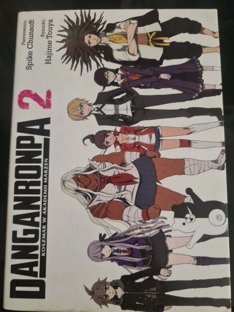 Danganronpa tom 1, 2, 3