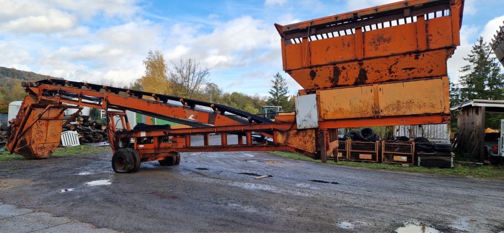 Przesiewacz Mobilny do ziemi piasku