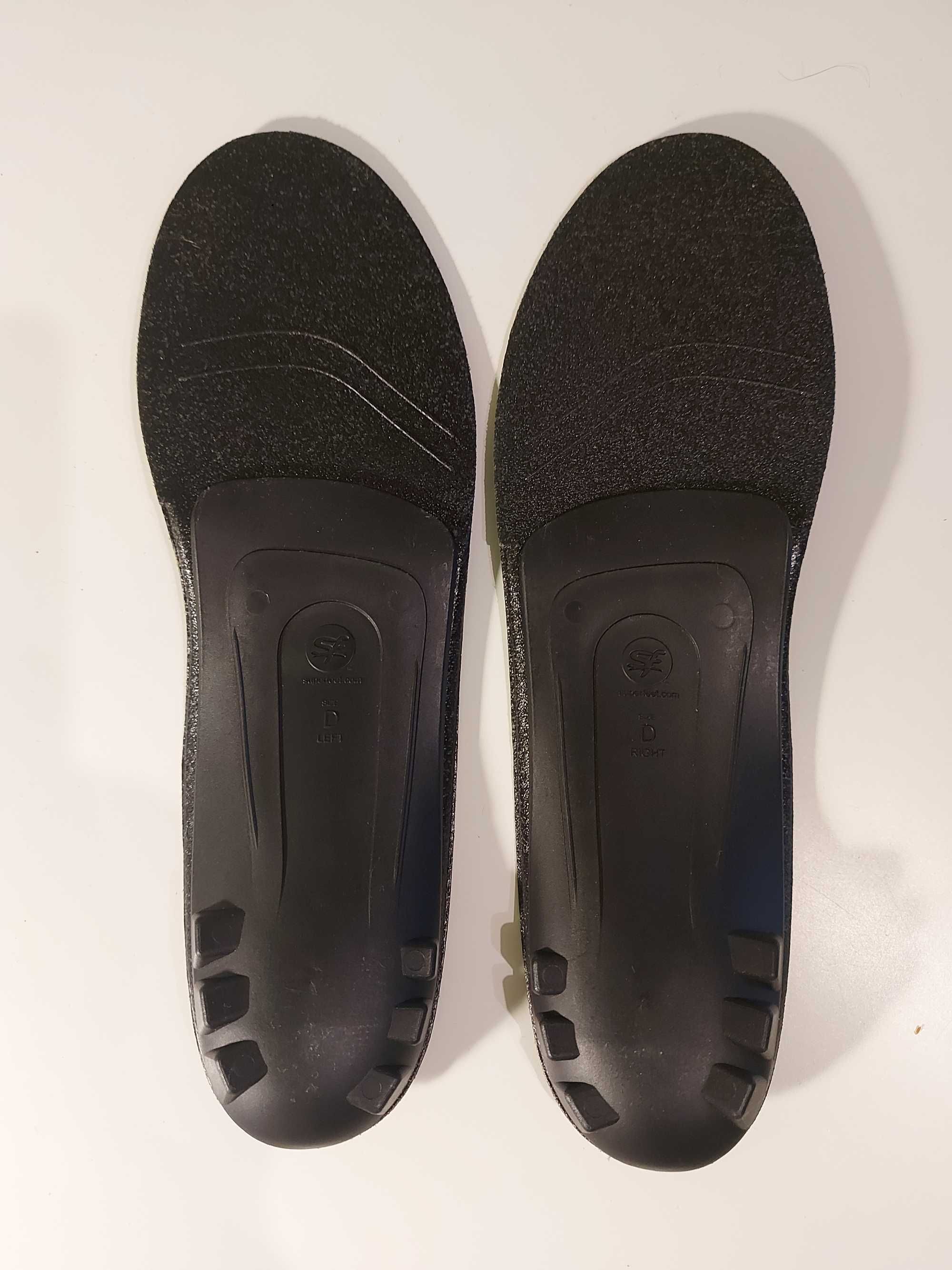Wkładki do butów Superfeet black czarne rozmiar D