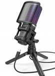 Zealsound Gaming Microphone PC, mikrofon pojemnościowy USB RGB