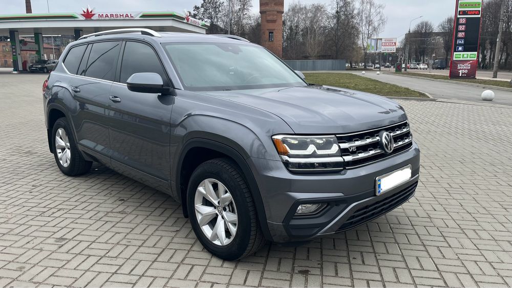 Volkswagen Atlas 2017 ГБО не крашена