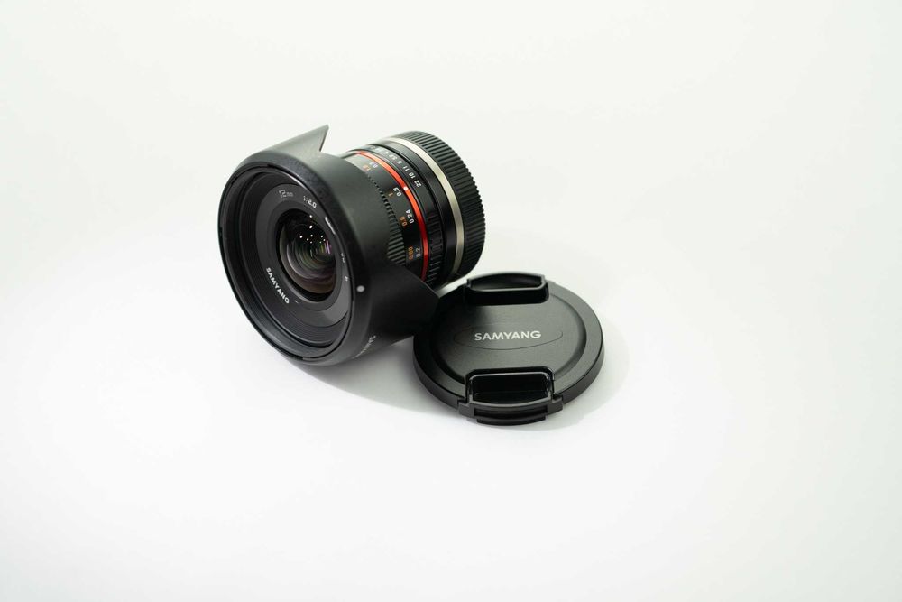 Lente Samyang 12mm f/2 NCS CS – Sony E-Mount – Excelente Estado
