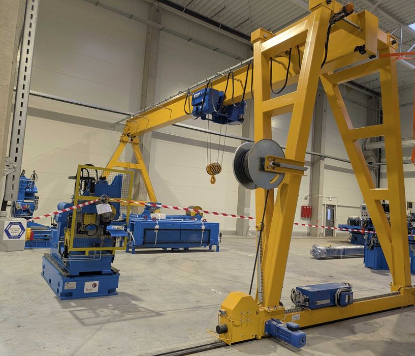 Suwnica używana PODEM ABUS Demag  20t 15t 10t 8t 5t CZĘŚCI DO SUWNIC