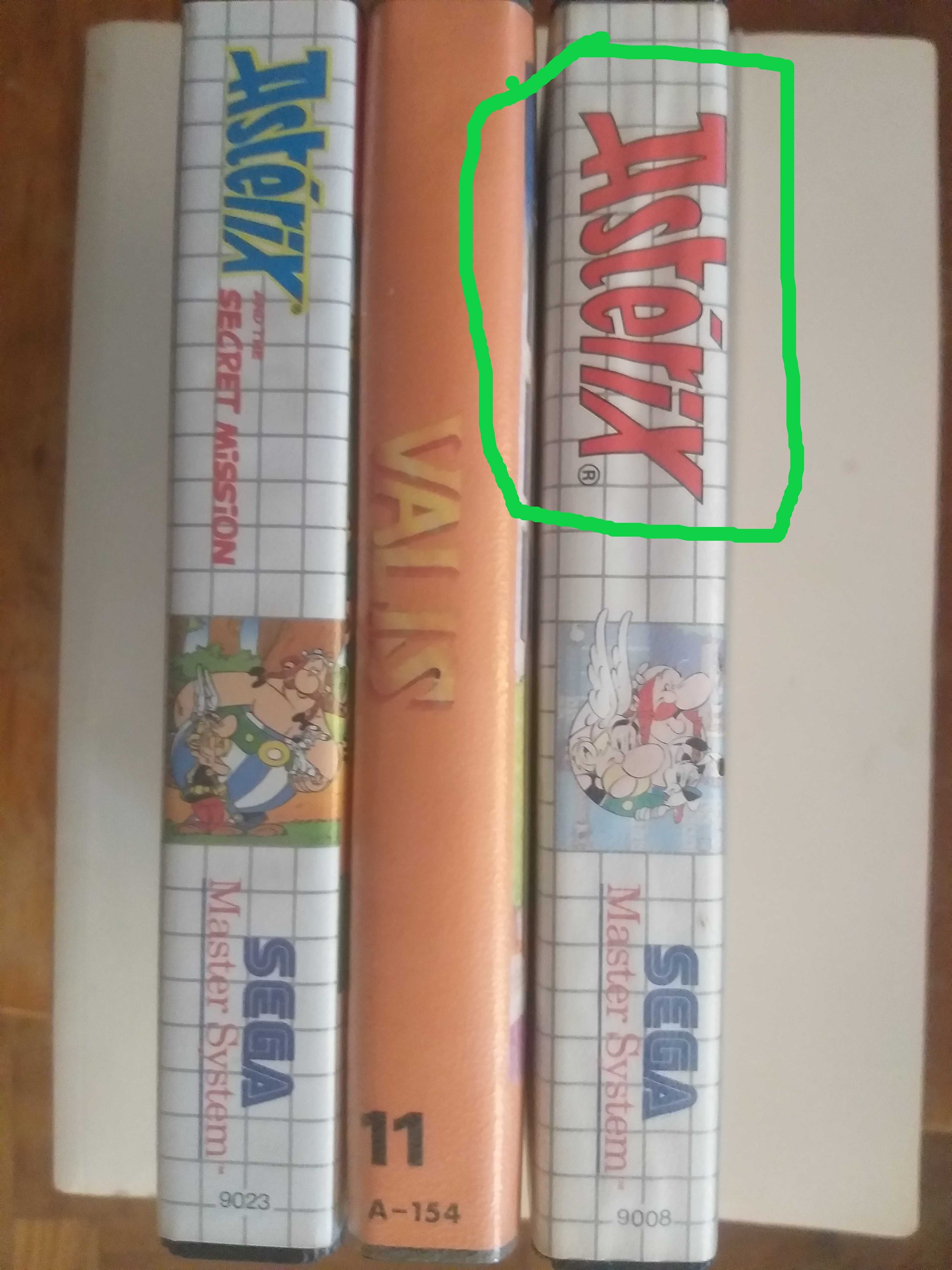 ASTERIX gra na Sega Master System