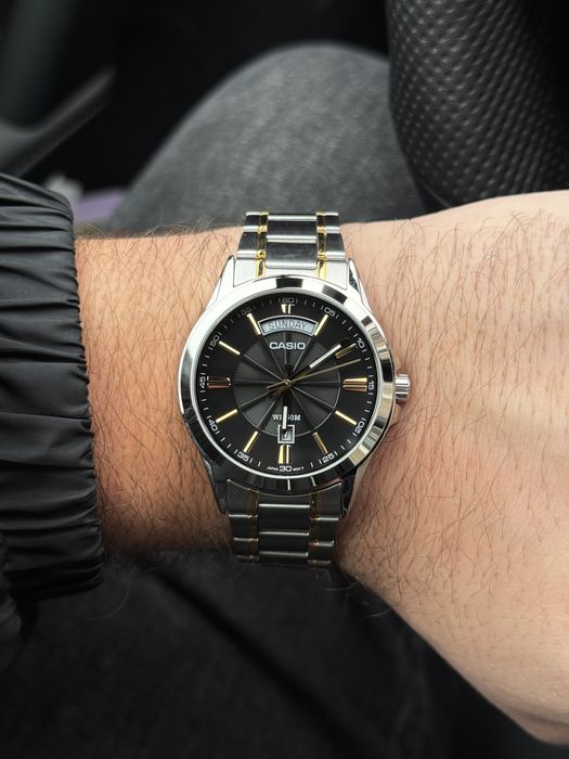 Чоловічий годинник Casio Mtp-1381G оригінал гарантія 2 роки часы касіо