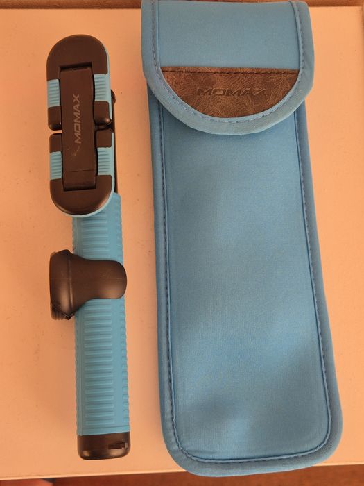 Палка для селфи Momax SelfiePro 90cm with Bluetooth Blue