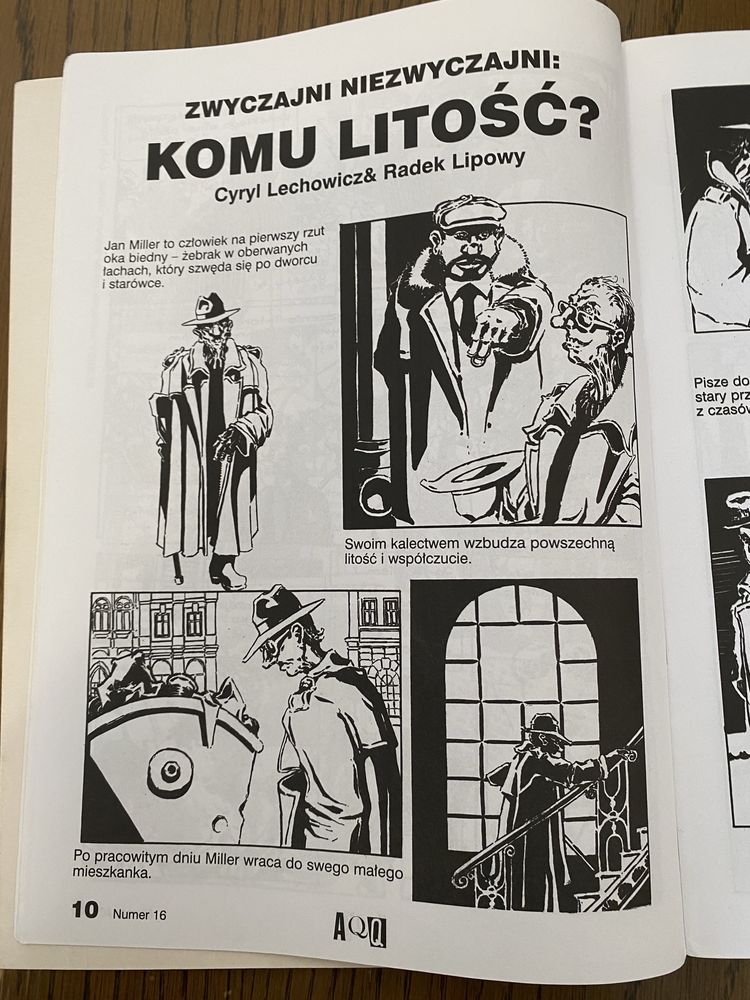 Unikat! Magazyn komiksów AQQ 1998 nr 16 ( 2/1998 ) komiks