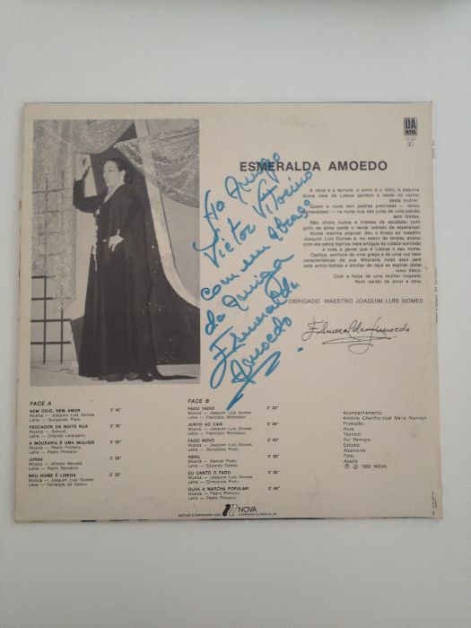 Disco vinil Esmeralda Amuedo – Cantar de Amor e Ódio (LP)