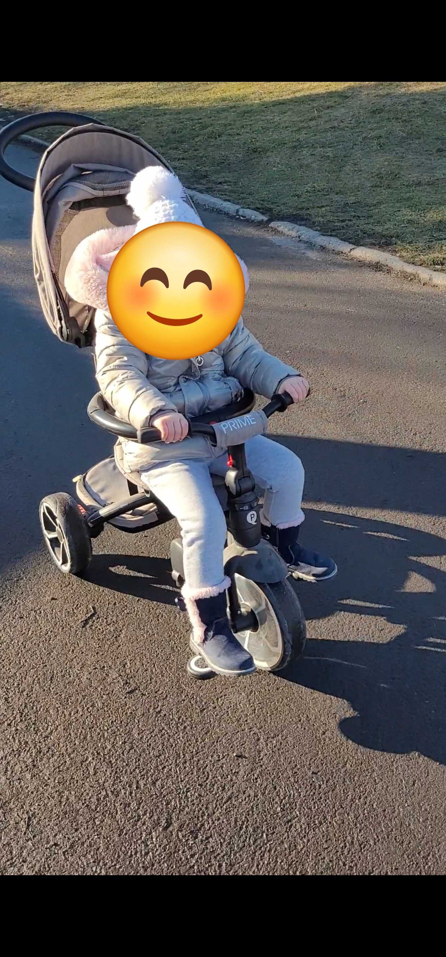 Rowerek 6w1 trójkołowy