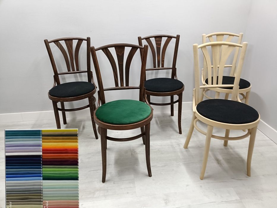 Krzesła gięte Thonet Fameg Radomsko