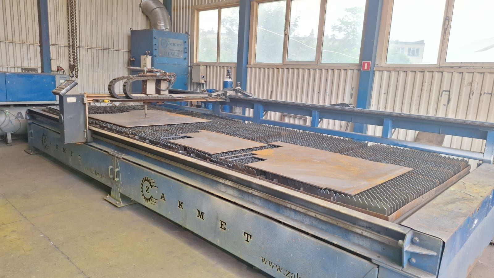 Wypalarka plazmowo-gazowa Cutter-Portal 6m x2m duży zakres prac