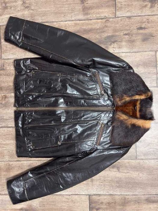 Чоловіча натуральна дублянка XL