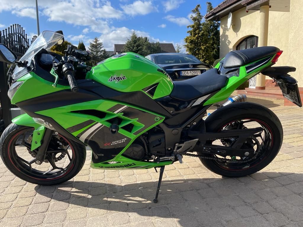 Kawasaki ex300,  ninja 300 ulica + tor