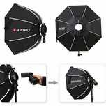 Softbox plenerowy triopo umbrela z gridem 90cm szybki montaż