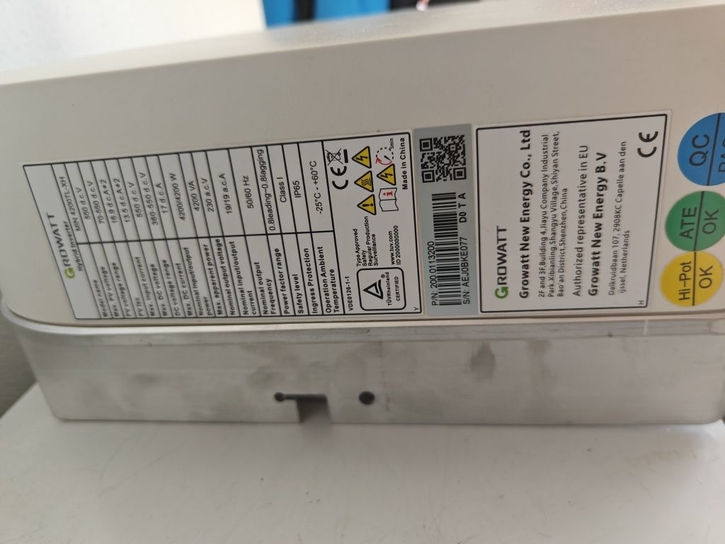 Inversor Growatt para Baterias