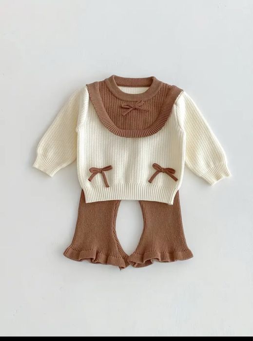 Дитячий костюм вязаний зріст 86-92 см