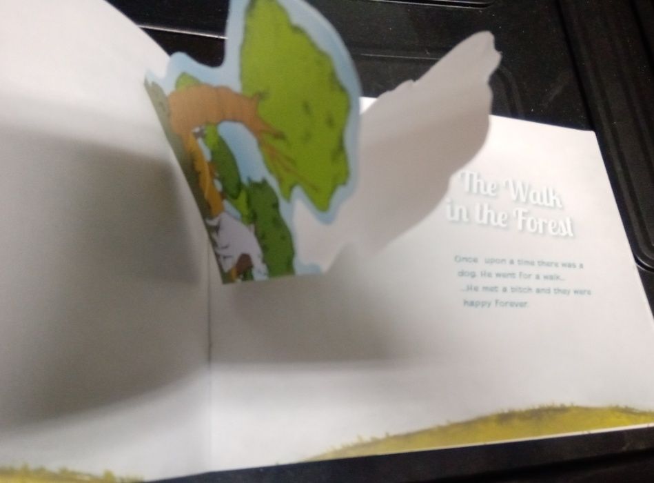 Ninguém segura essa menina!, livrinho com Pop-Ups