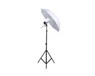Lampa studyjna z parasolką do studia fotograficznego, salonu tatuażu.
