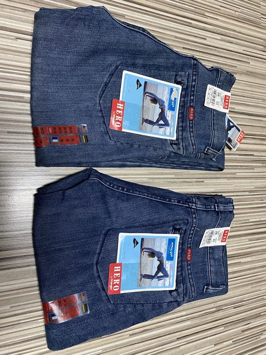 Spodnie damskie jeans 28/33 pas 76 cm komplet 2 pary Wrangler nowe
