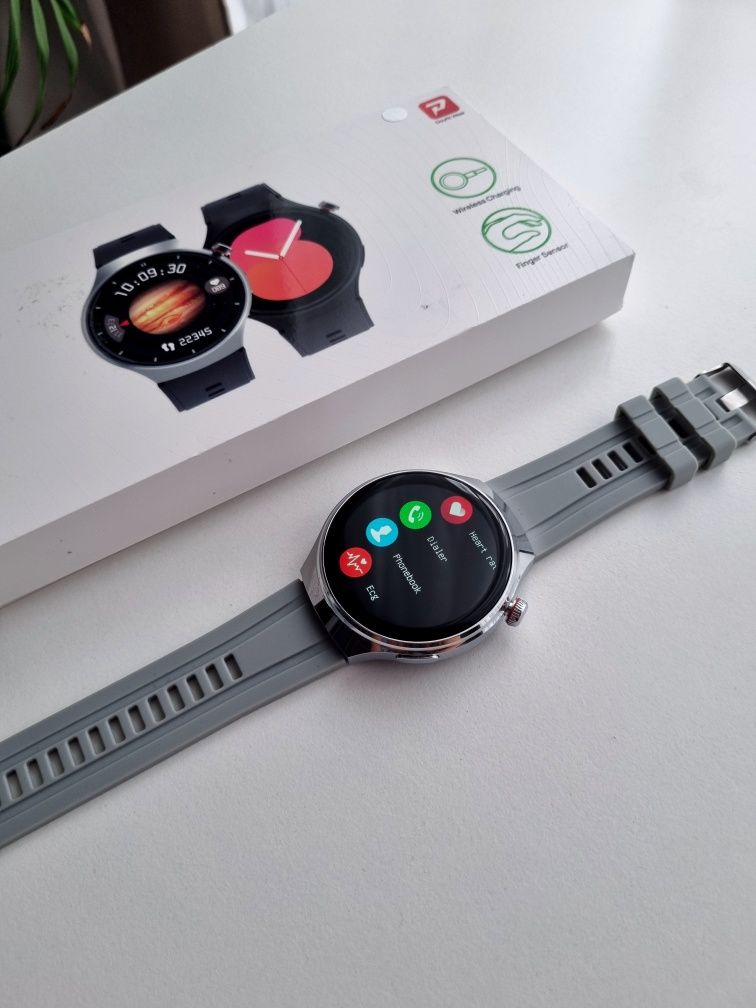Smartwatch GT5 PRO srebrny