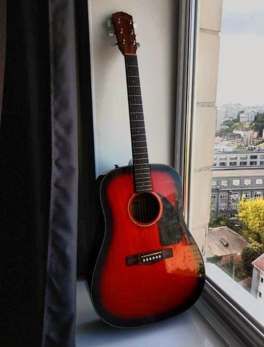 ШОК ЦЕНА! FENDER акустична гітара, гітара, + подарунок чохол, класична