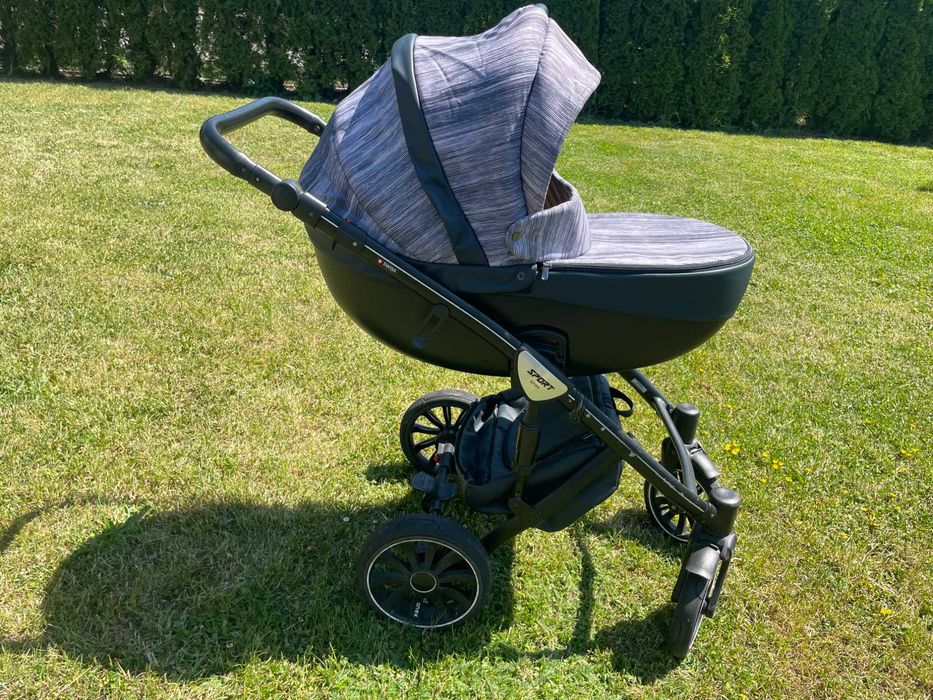 Wózek dziecięcy Anex Sport Q1 AB04 Graphit Noise (szary)