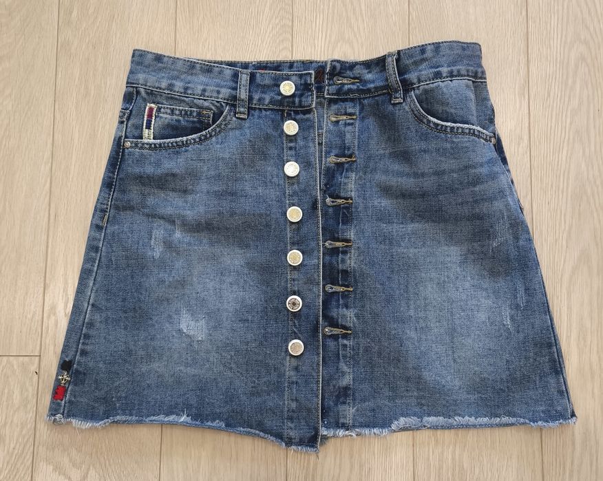 Спідниця джинсова Трапеція