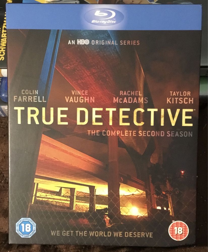 True detective primeira e segunda temporada Blu ray